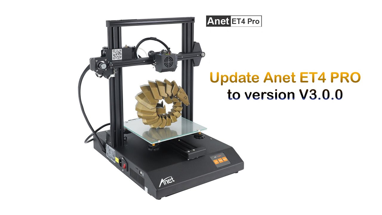 Actualizar Anet ET4 Pro a la versión V3.0.0