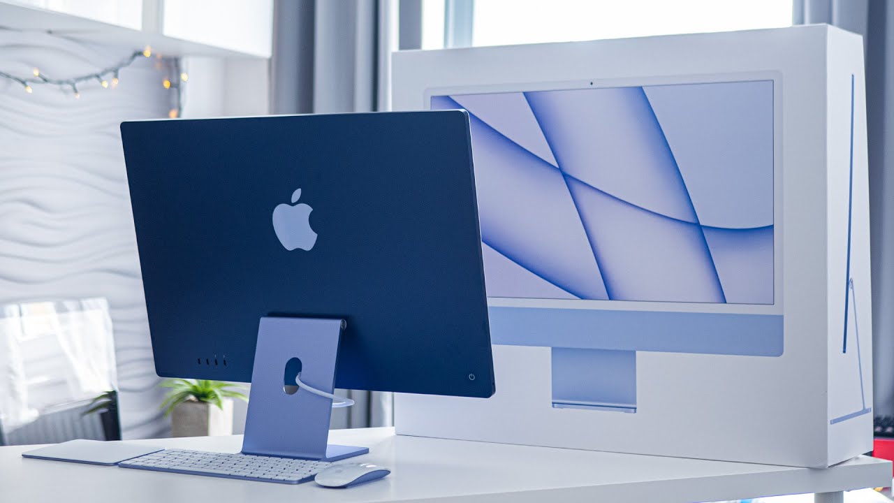 Új iMac 24” 2021 Kicsomagolás, és Setup