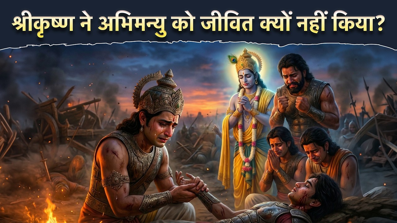 श्रीकृष्ण ने अभिमन्यु को जीवित क्यों नहीं किया? | Sant Rampal Ji Satsang | SATLOK ASHRAM