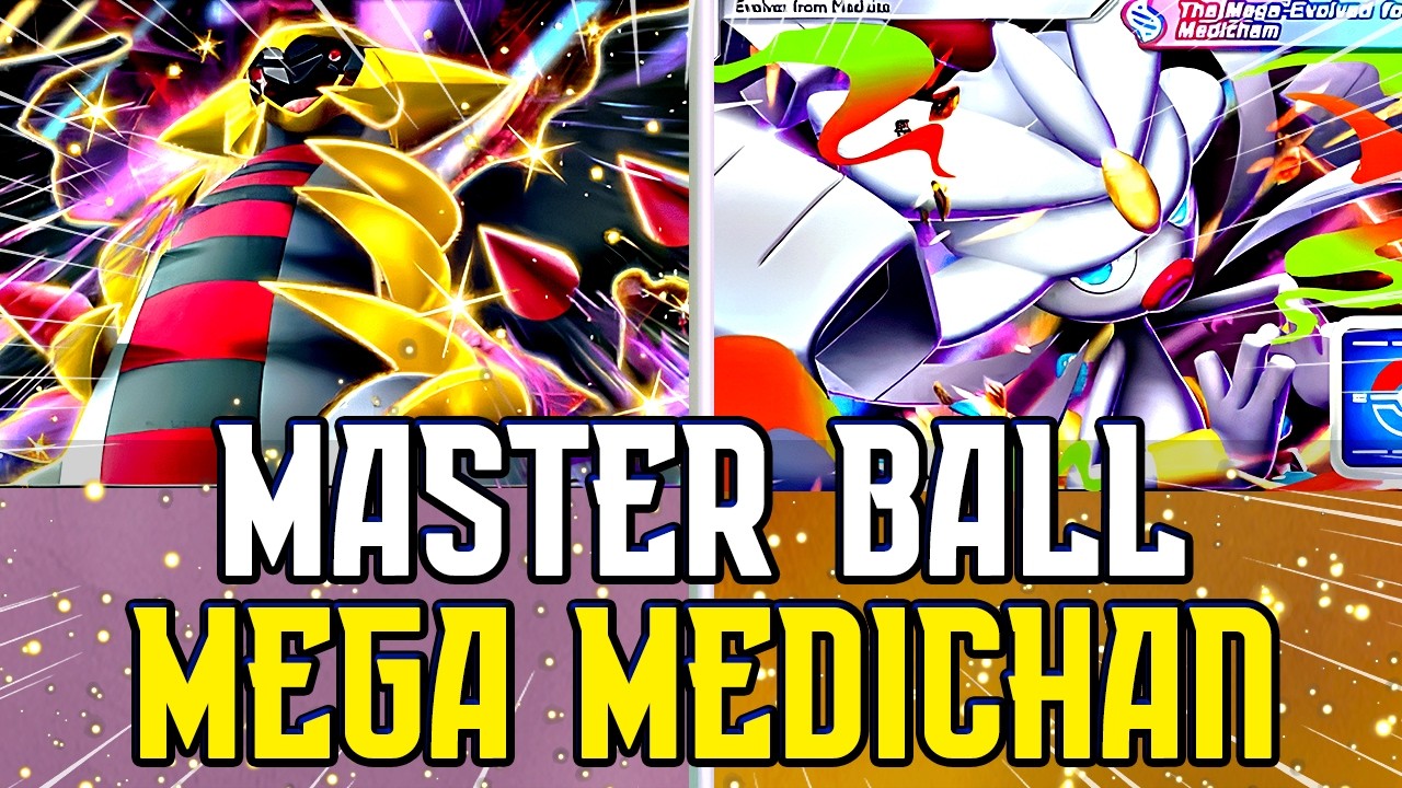 SINERGIA PURA! ✨ Como o Mega Medichan e Giratina EX chegou à Master Ball.