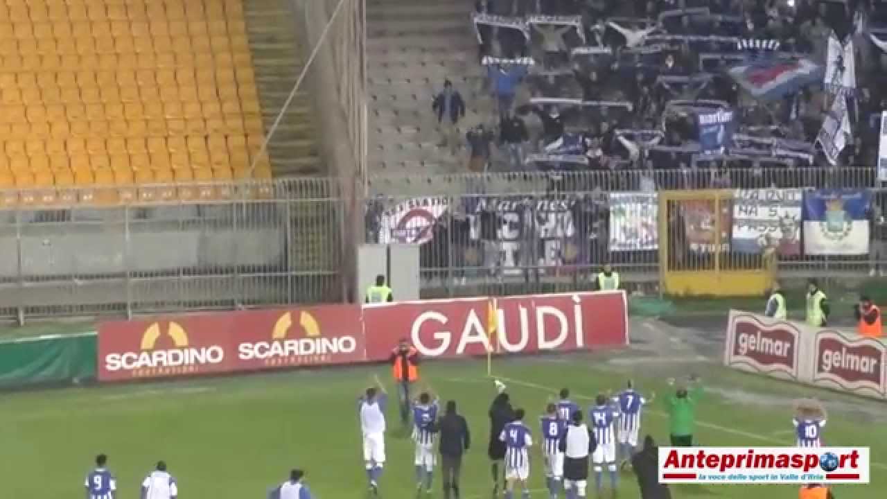 Lecce - Martina 0-1 Il gol di Carretta ed esultanza a fine partita