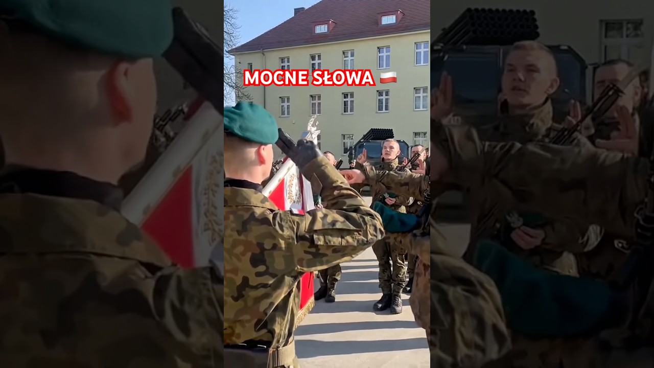 Słowa, które dają ciarki... 🇵🇱 Przysięga Wojska Polskiego🇵🇱