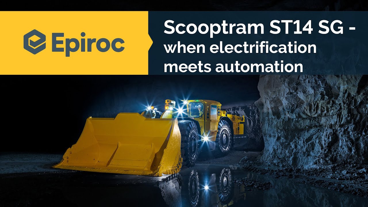 Scooptram ST14 SG: When electrification meets automation