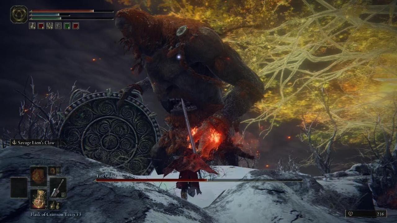 ELDEN RING fire giant