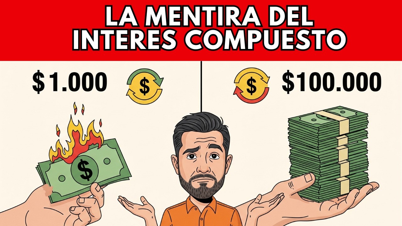Esta es la raz&oacute;n principal por la que el inter&eacute;s compuesto s&oacute;lo funciona con una GRAN suma de dinero