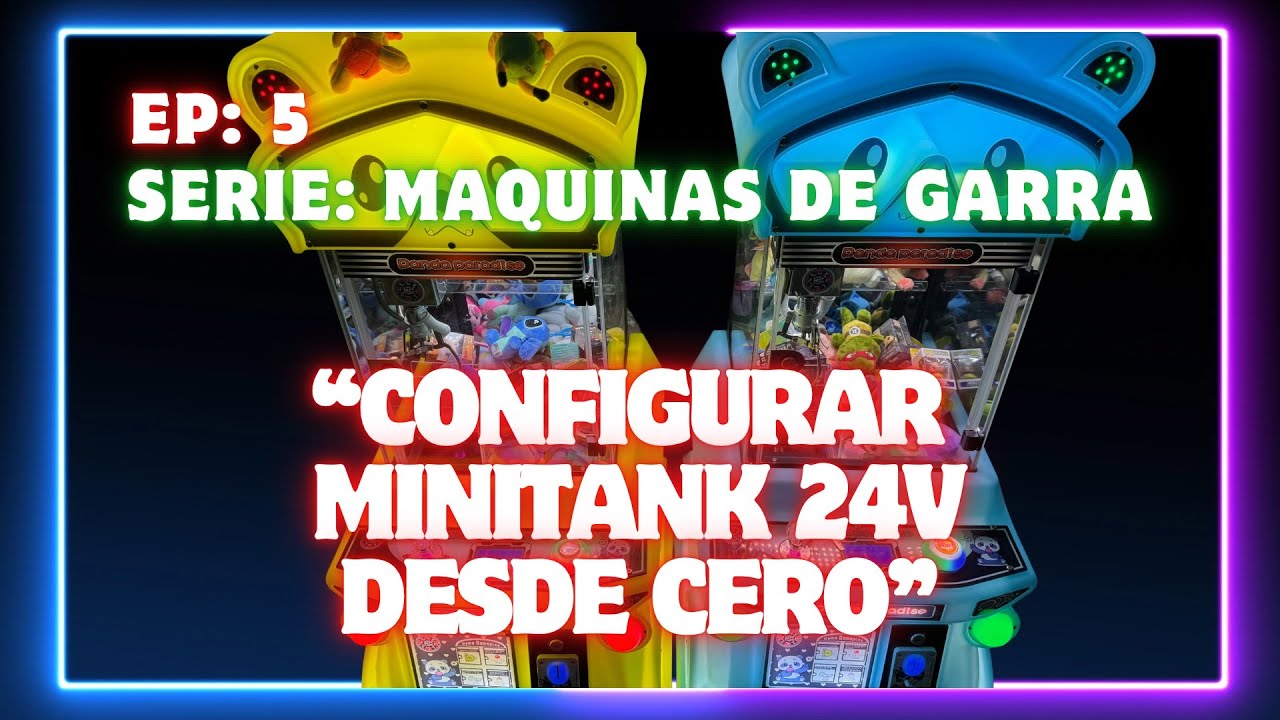 Serie: Maquinas de garra EP 5 | Como configurar una maquina de garra TankMan desde cero |