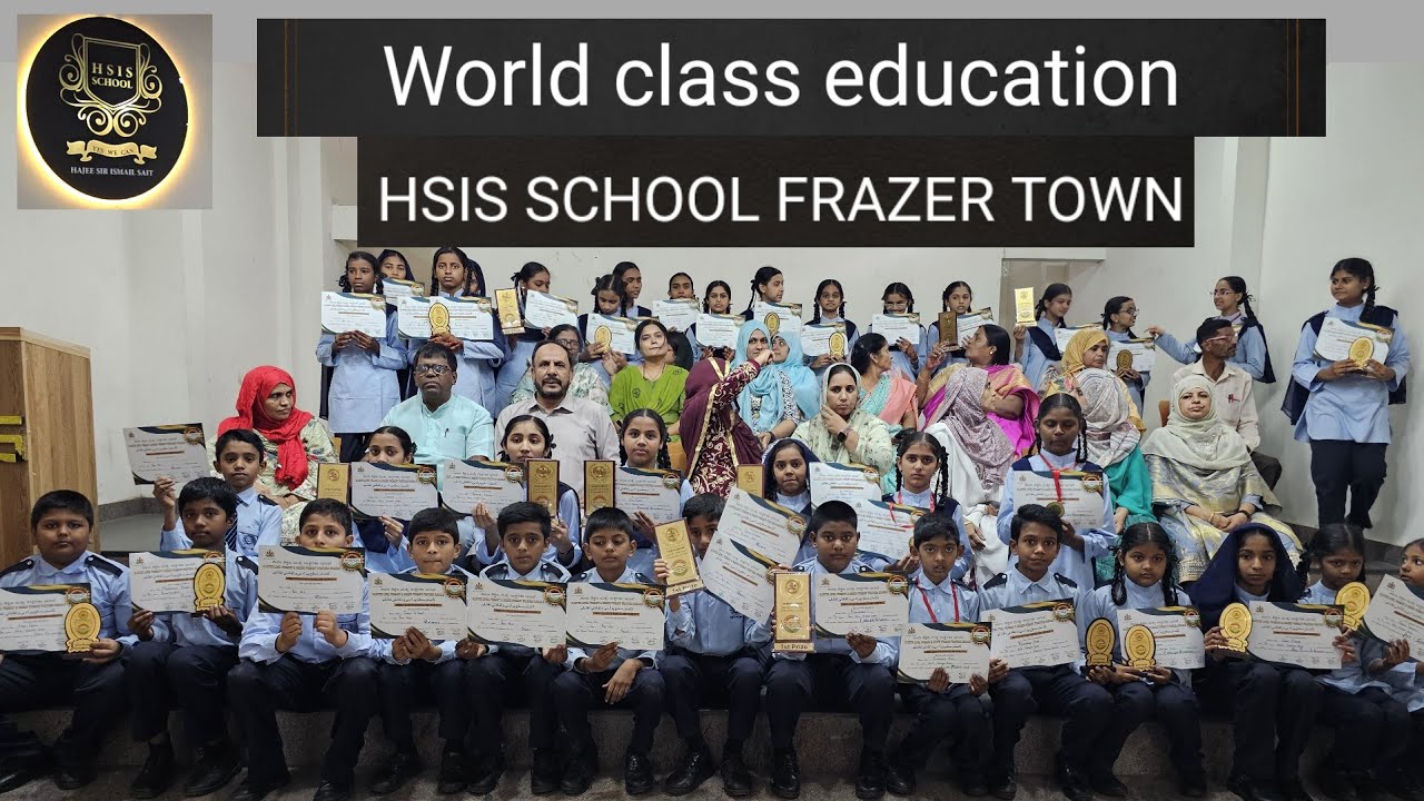 World class education in HSIS SCHOOL FRAZER TOWN BANGALORE.
