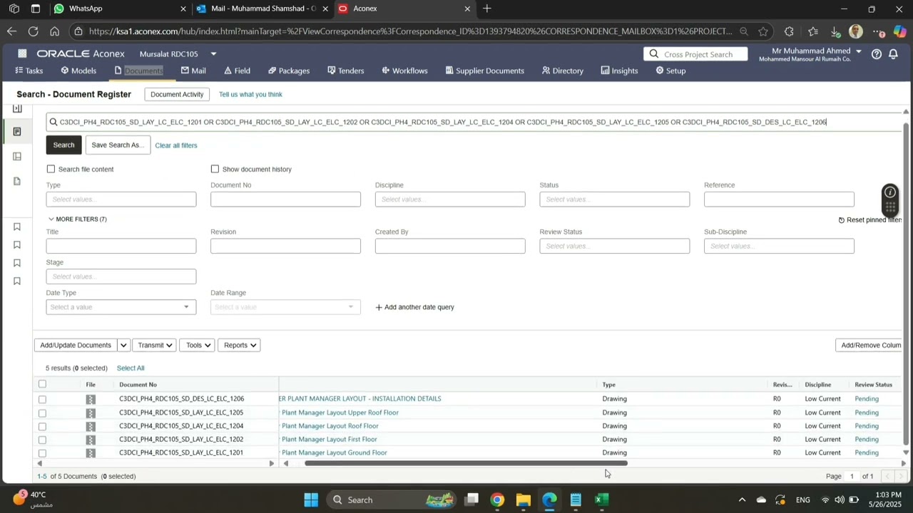 Aconex Submittal Status Overdue | Document Control in Urdu Hindi | [video #001]