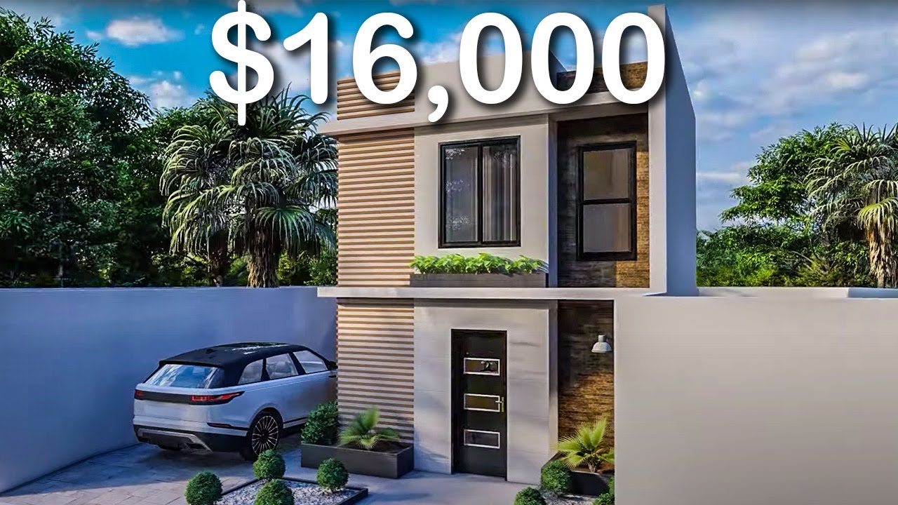 (5x5 meters ) Small House Design | 2 Bedrooms