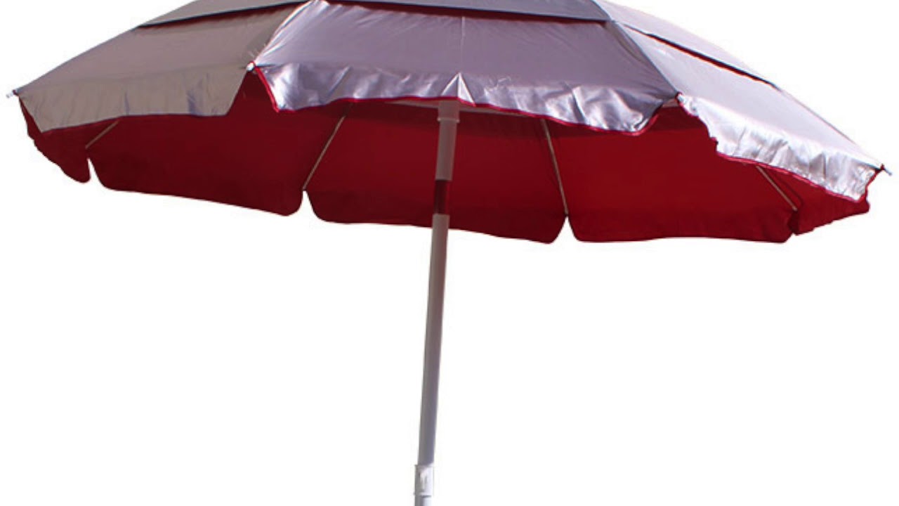 Solarlyte XL&trade; Lifeguard Umbrella - Lifeguard Red