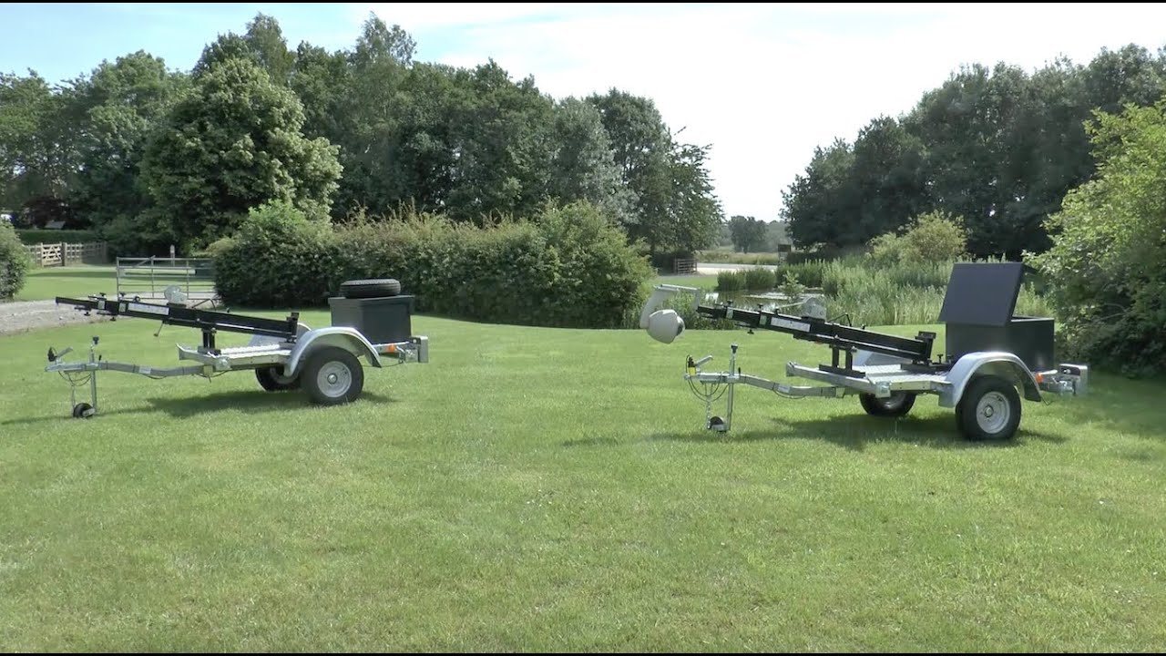 Trailer Mast and Winch Up Mast Range
