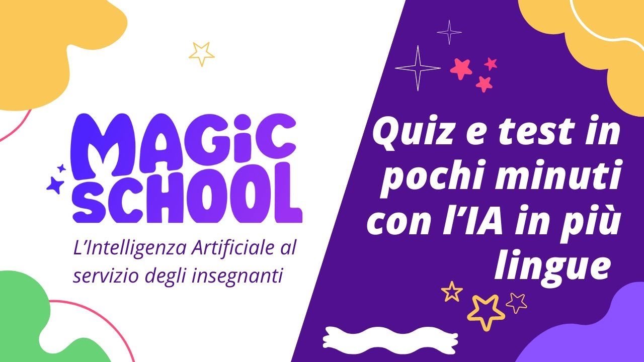 Generare quiz e test in pochi minuti con l'IA di Magic School