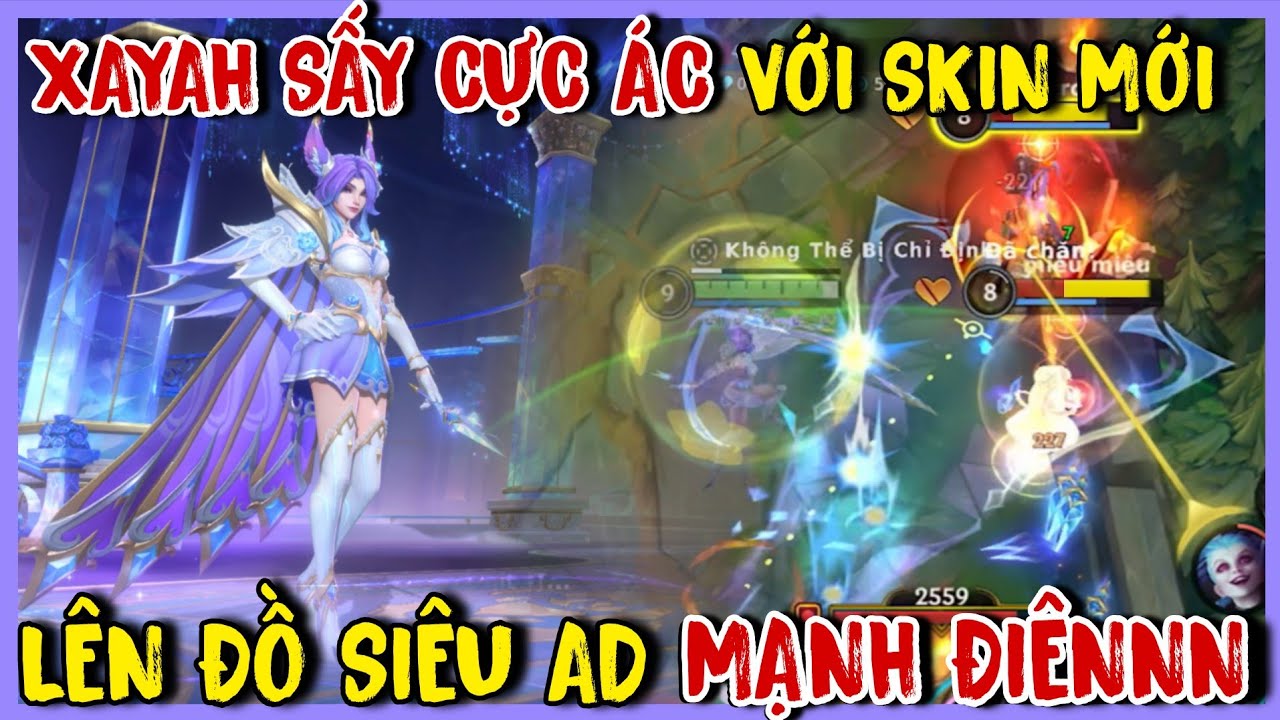 TỐC CHIẾN : Sấy Team Địch Khô Người Với Xayah Hồng Pha Lê Build Đồ Chuẩn Meta 