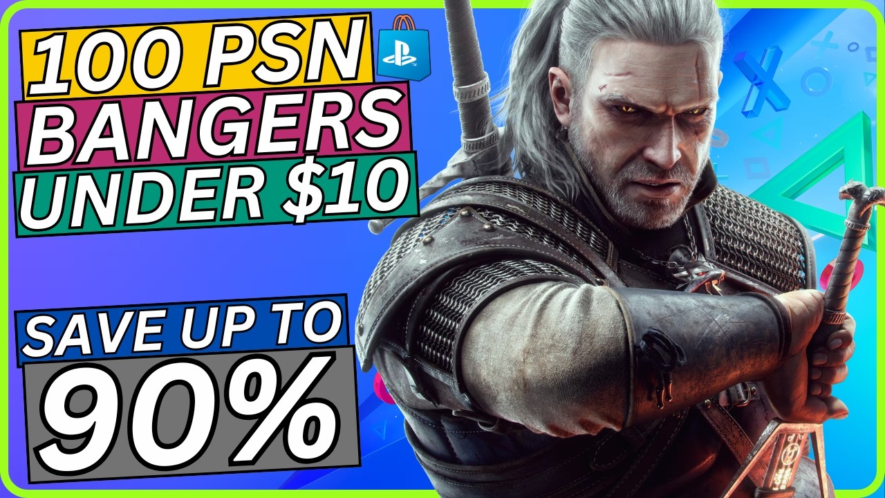 100 настоящих хитов дешевле 10 долларов! Распродажа PSN Days of Play 2026