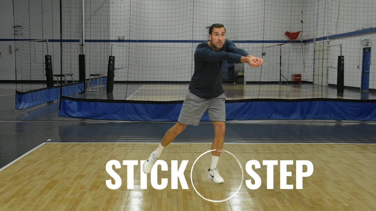 The 1st 'STEP' to Passing a Volleyball