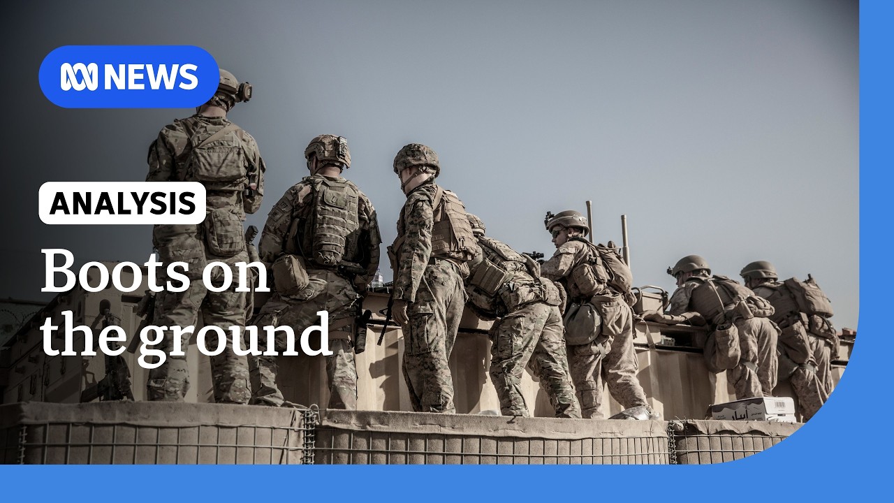 Is the US inching towards putting boots on the ground in Iran? | ABC NEWS