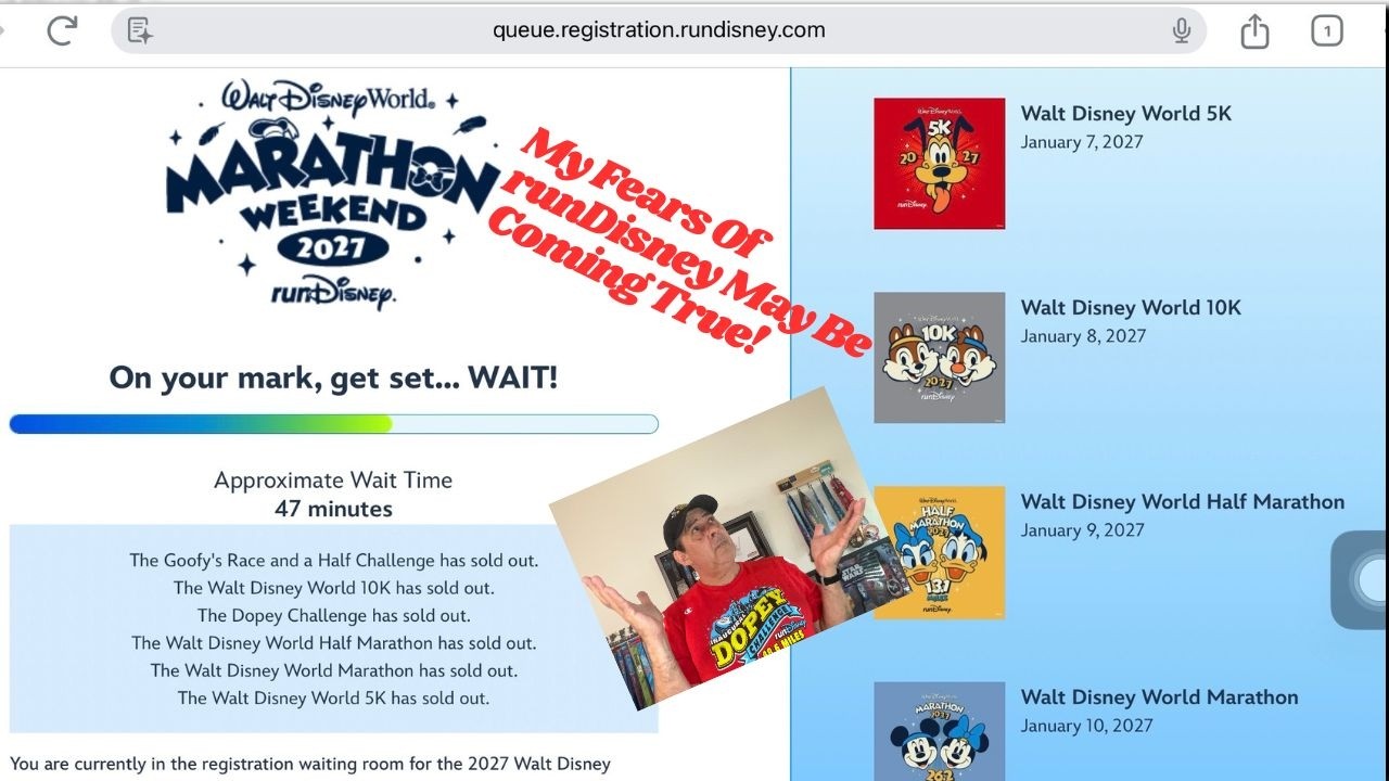 Неужели популярность runDisney вышла из-под нашего контроля? А также альтернативные способы попас...