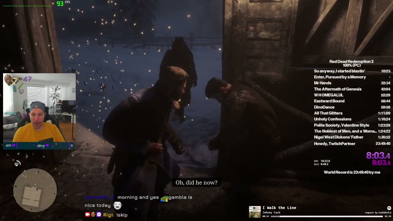 RDR2 100% Speedrun (#51) Part 1 | 26th August 2025