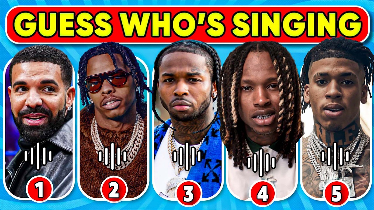 Guess Who is Singing - Music Quiz Challenge 🎵 | 99.9% Fail | Rap Quiz 2026