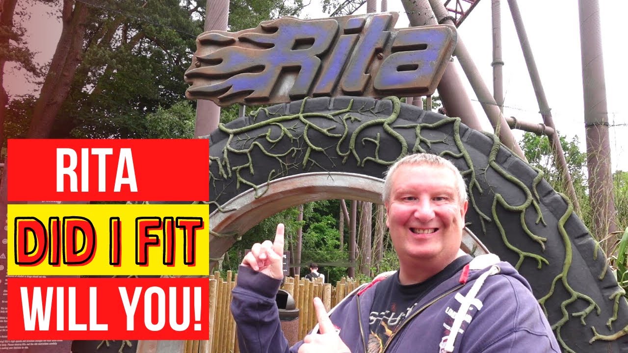 RITA Alton Towers TEST SEAT ride guide  | Plus Size Friendly?