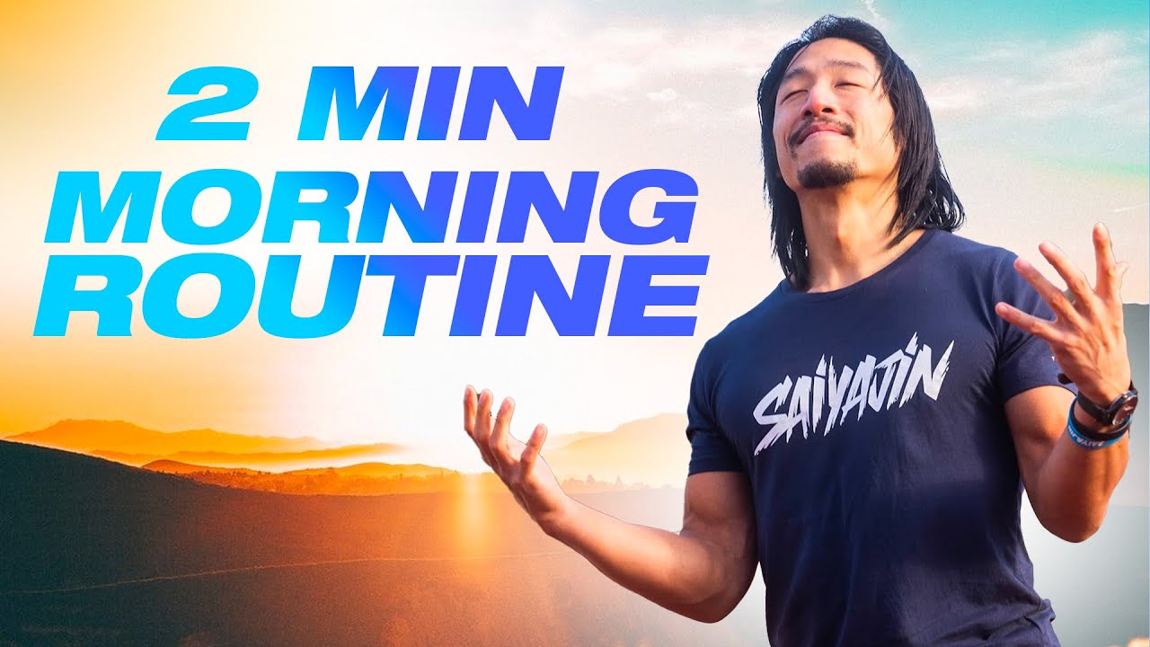 ESSAIE CETTE MORNING ROUTINE PARFAITE en 2 MIN ! Adapté aux débutants pour se réveiller en forme !