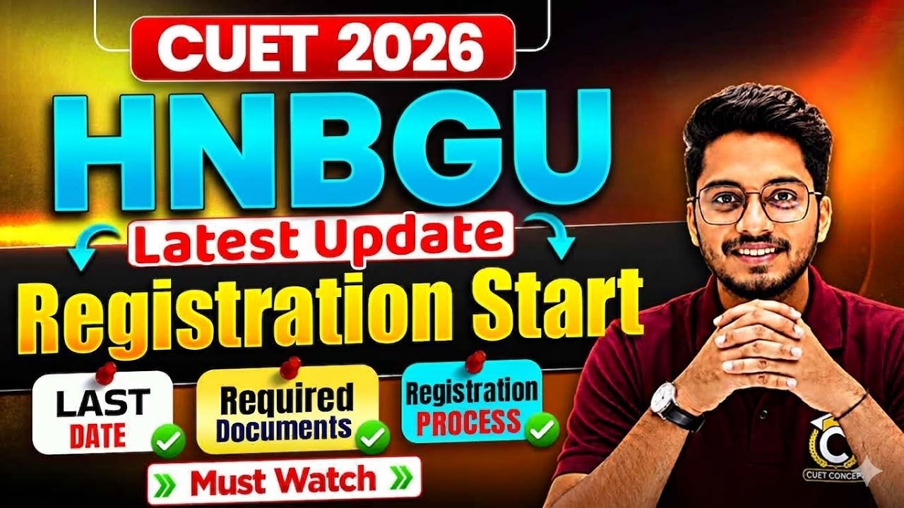 CUET 2026 Counselling Start🔥| Hemvati Nandan Bahuguna Garhwal University (HNBGU) Admission Process