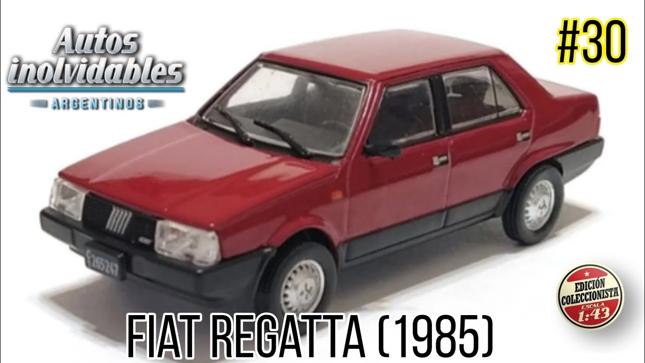 #30 Fiat Regatta (1985) 1/43 - Autos Inolvidables Argentinos