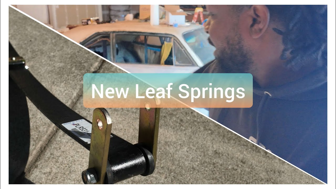 Installing Shackle Kit and Leaf Spring on my 71 Nova