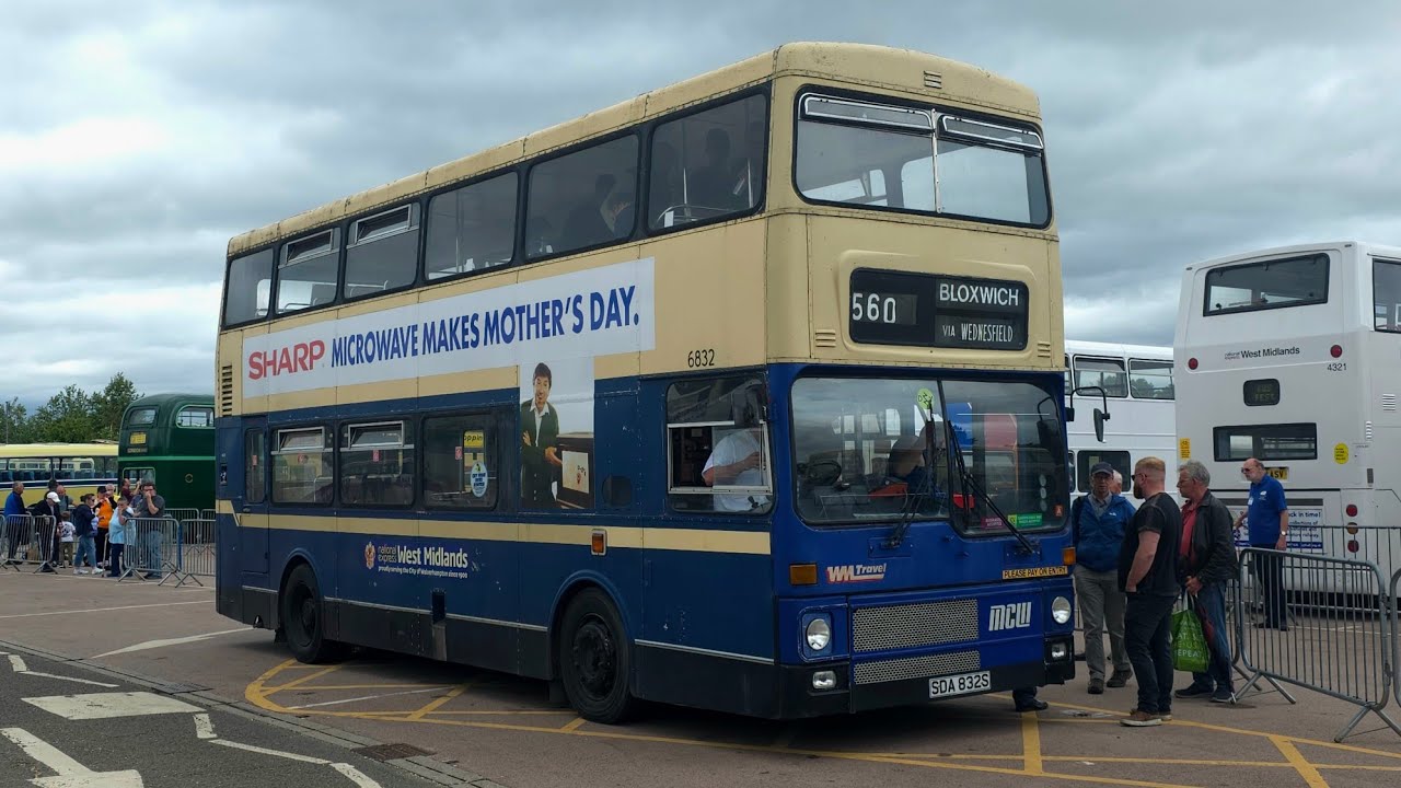 Preserved Travel West Midlands - MCW Metro Bus - 6832 (SDA 832S) @ gaydon