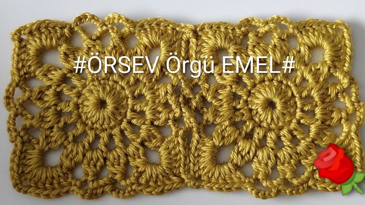 Tığişi KARE MOTİF Kolay Şık Hızlı ÖRGÜ.Dantel ÖRTÜLER(Masa Vitrin Ranır Yatak) Battaniye Çanta Ceket