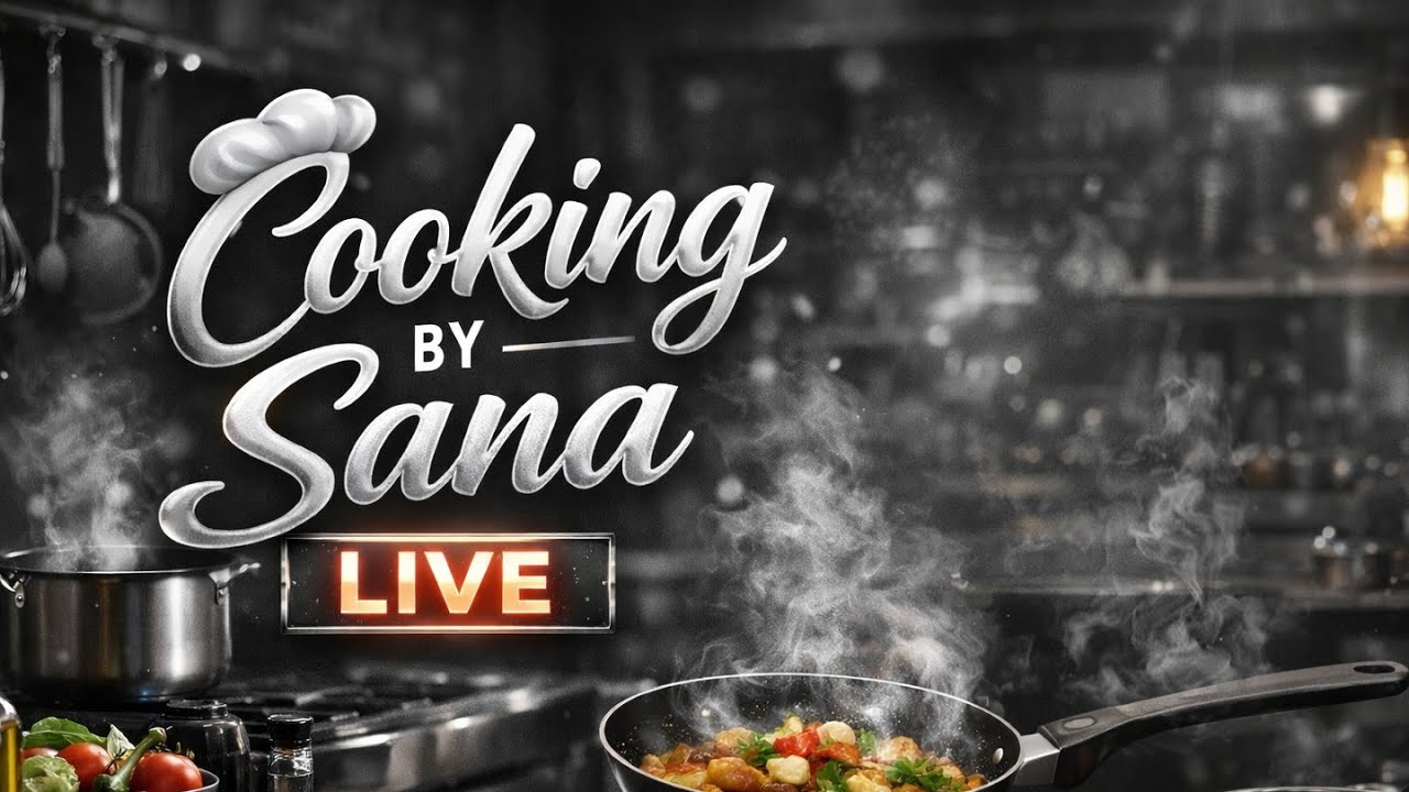 Cooking by SANA is live! Please like the live |