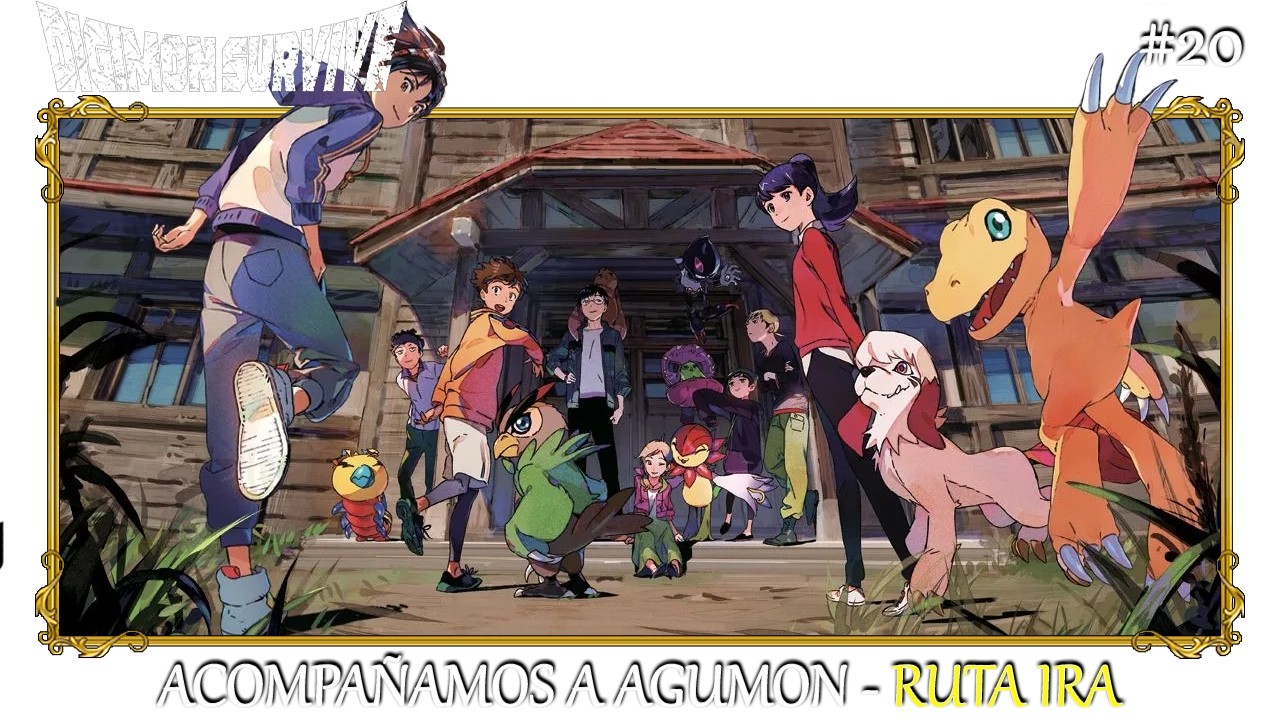 DIGIMON SURVIVE | #20. ACOMPAÑAMOS A AGUMON | RUTA IRA | XBOX SERIES X|S