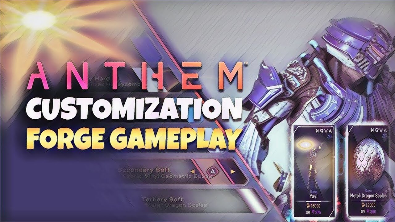 THE BEST METAL MATERIAL IN ANTHEM | DRAGON SCALES 🔥| Anthem Featured Store Update + Forge Fashion!!