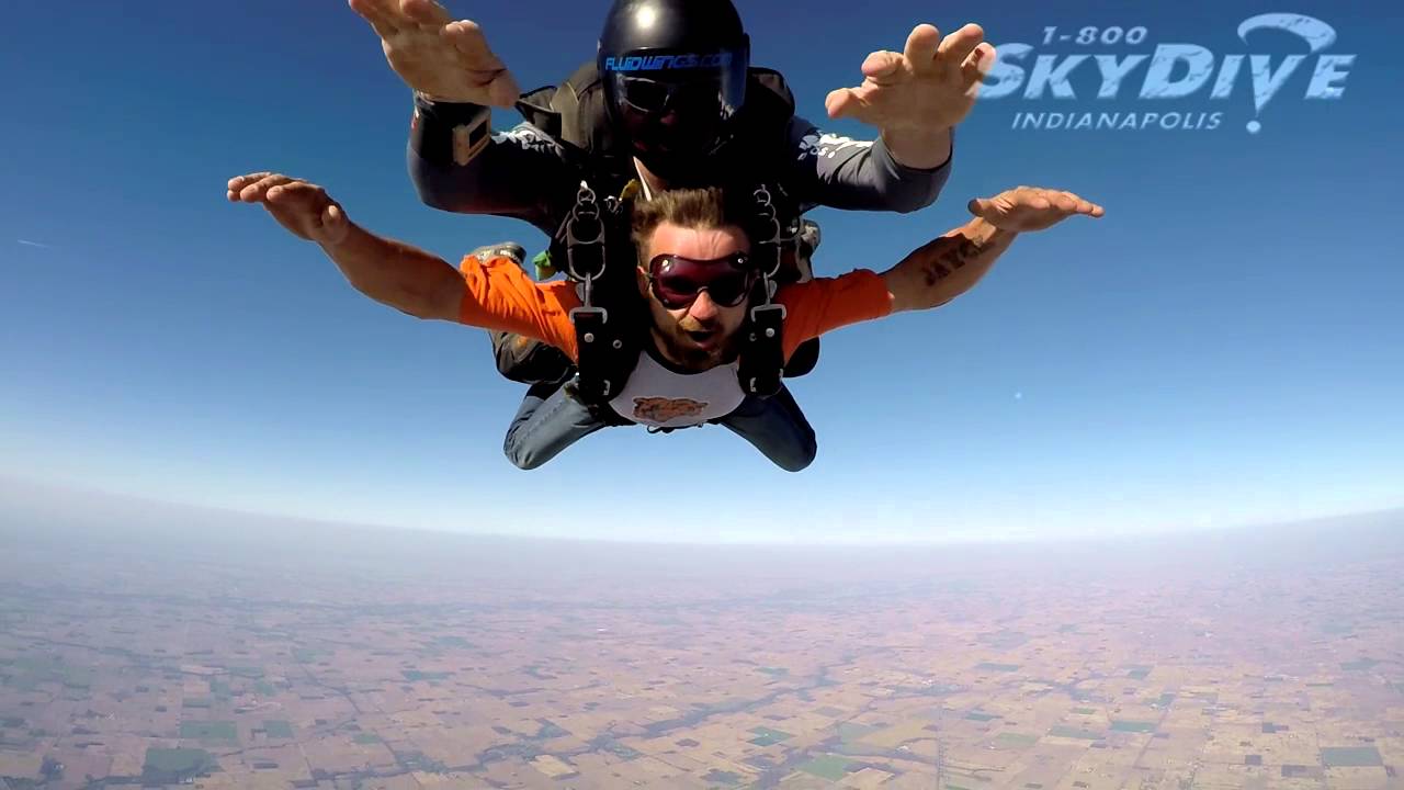 Jeremy Novak's Tandem skydive!