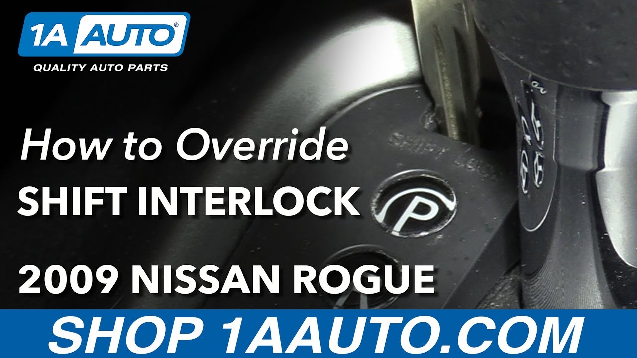 What Do When Your Nissan Rogue Will Not Shift Out Of Park