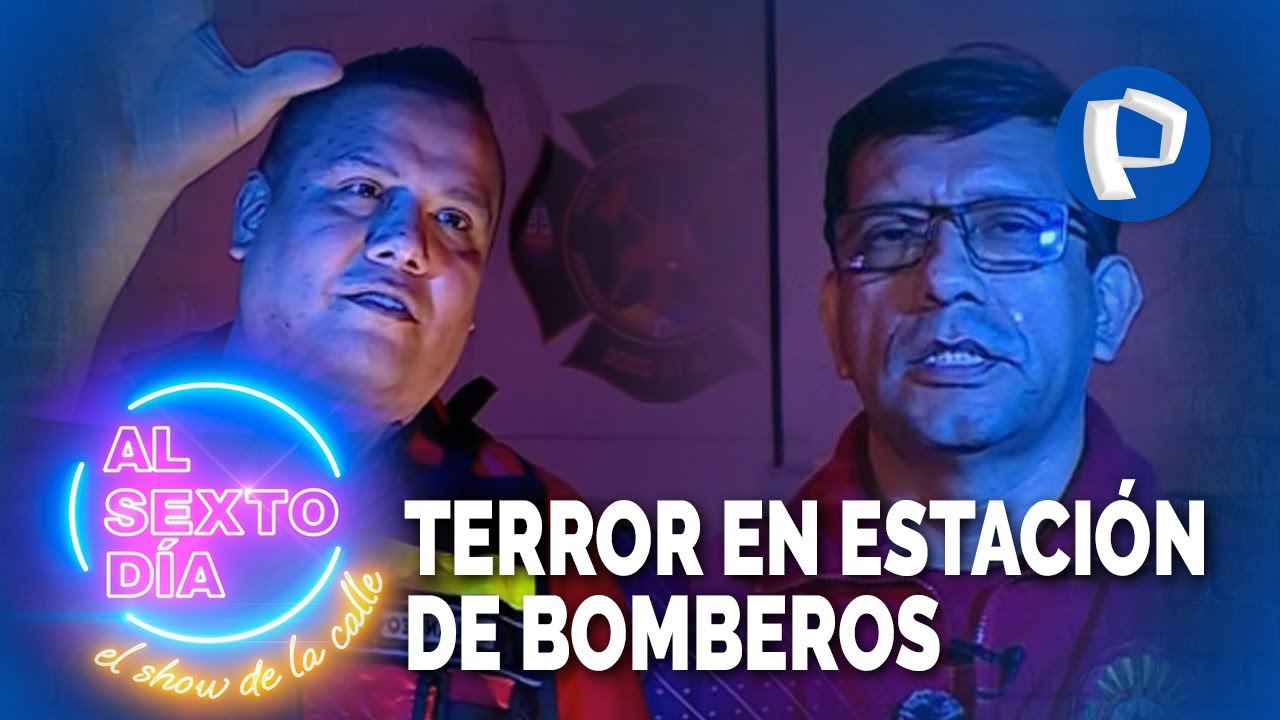¡Espeluznante relatos!: Bomberos son acosados por entidades malvadas en su centro de operaciones