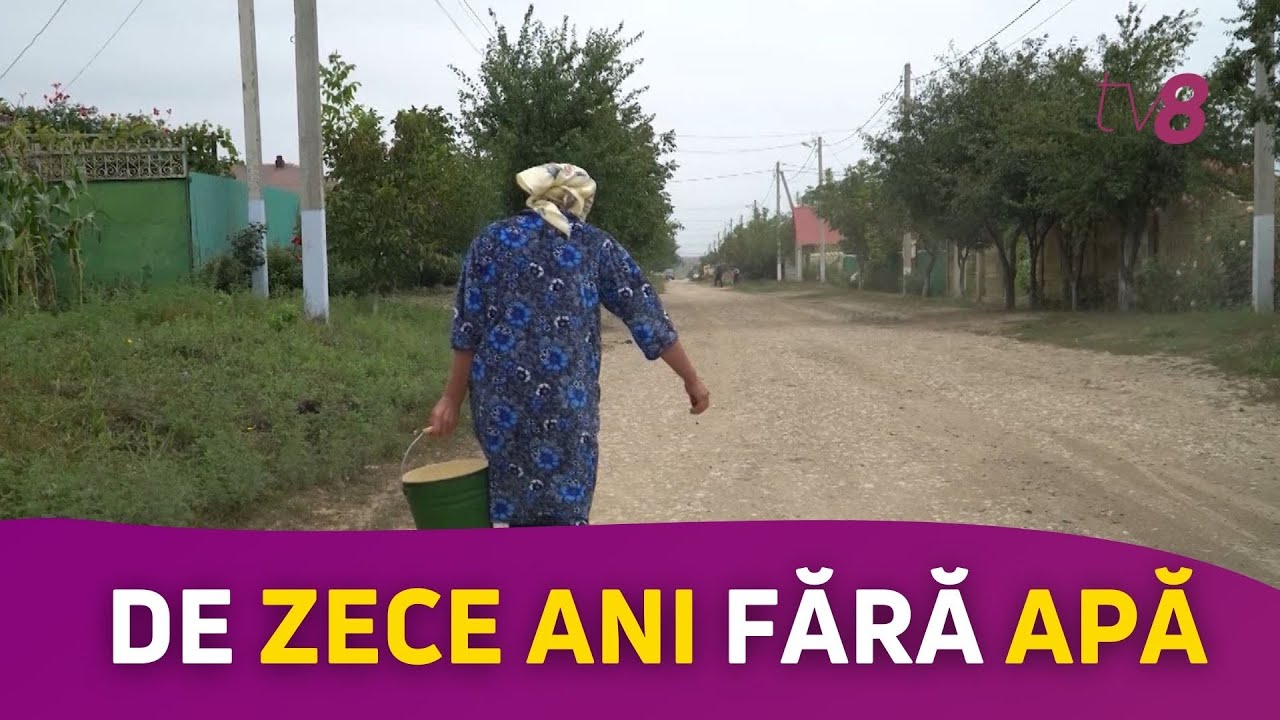 ”Sat însetat”. De 10 ani, locuitorii satului Cotul Morii nu au apă la robinet