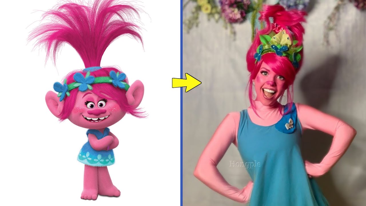Trolls 2 Characters In Real Life Version