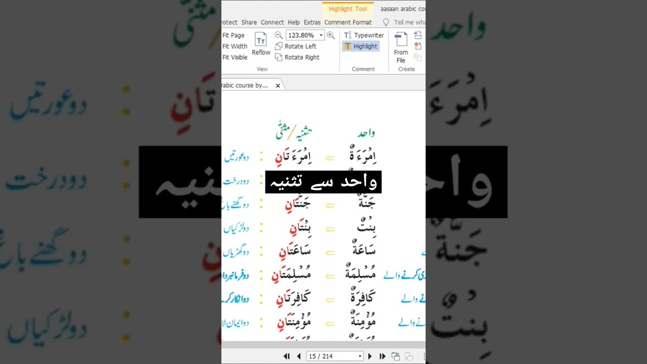 singular plural in arabic #easyarabic #quranicarabiclanguagecourse #easyarabicgrammar #arabic