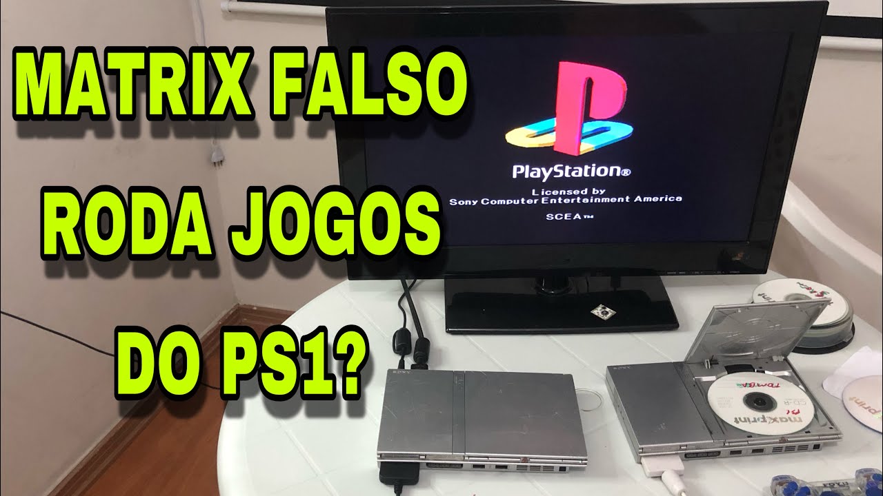 PS2 COM MATRIX FALSO RODA JOGOS DO PS1??