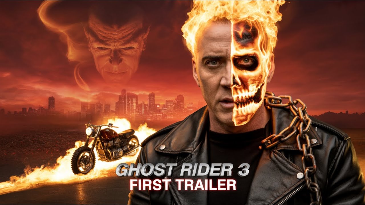 🔥 GHOST RIDER 3 (2025) – FIRST Trailer | Nicolas Cage Returns | Marvel Reboot🔥FAN-MADE TRAILER