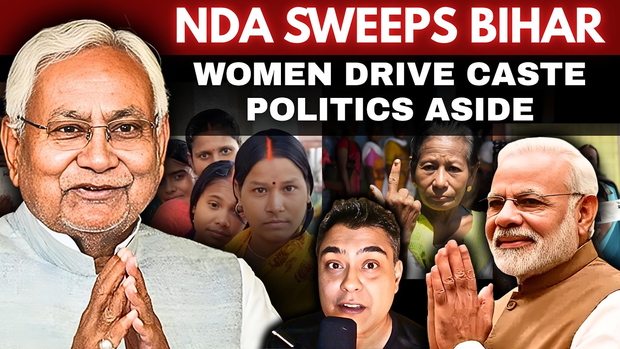 NDA Sweeps Bihar, RJD Collapse & What It Means for Bengal 2026