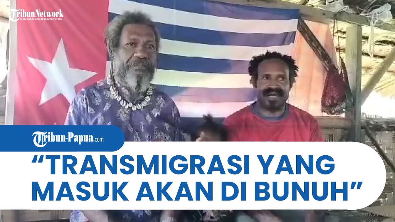 Jubir OPM Sebby Sambom Beri Peringatan Untuk Transmigran Yang Masuk ke Papua