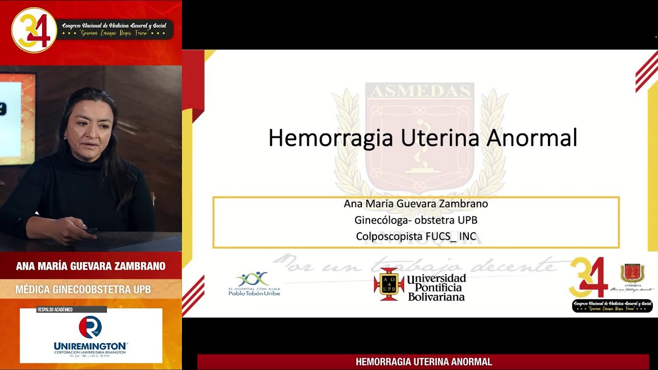 Hemorragia uterina anormal - Ana María Guevara Zambrano