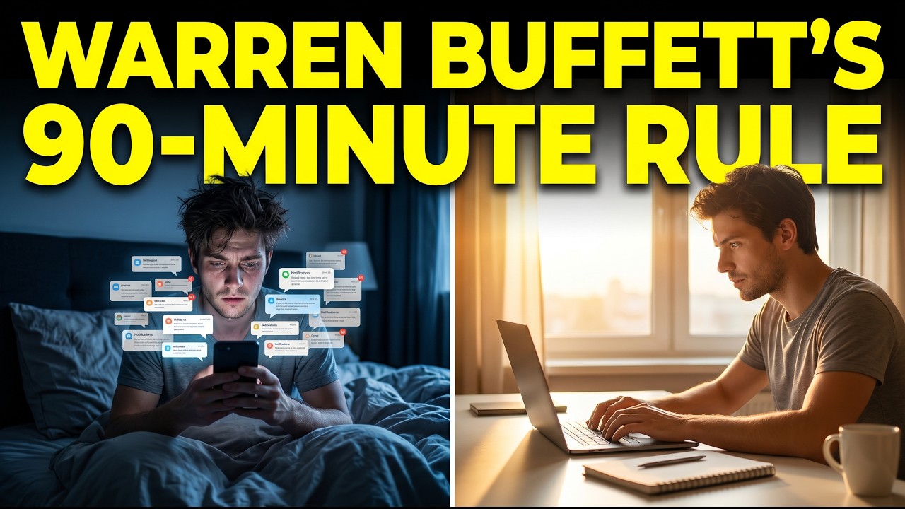 Warren Buffett's 90 Minute Rule Execute While The World Sleeps