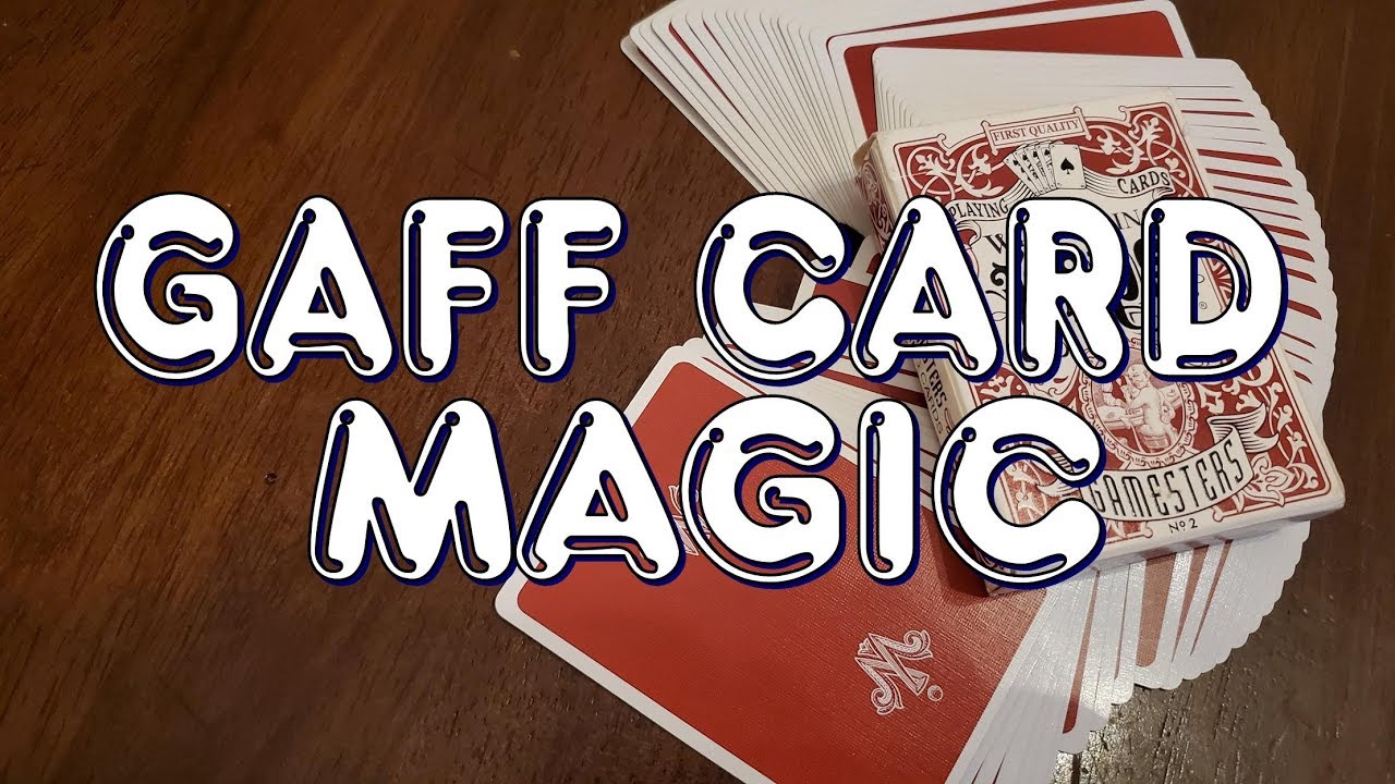 Card Magic Trick: Rocket Aces - Gaff Card Magic