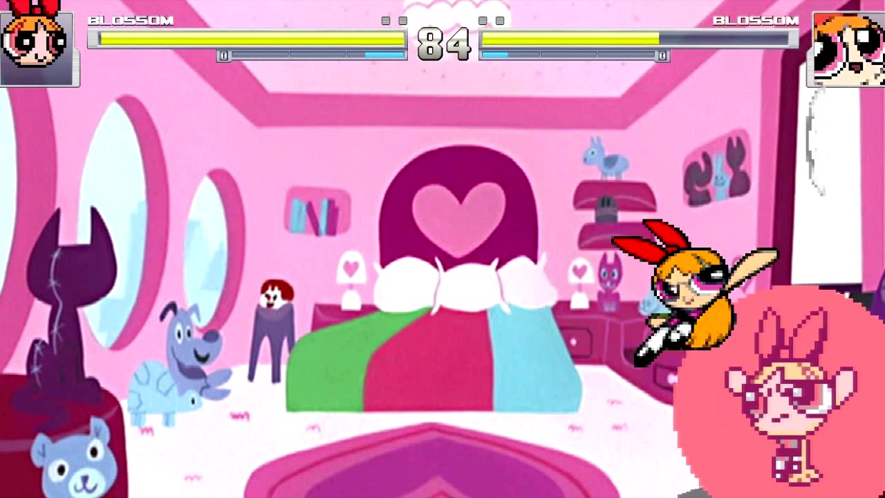 MUGEN blossom 8 bit VS blossom 2016