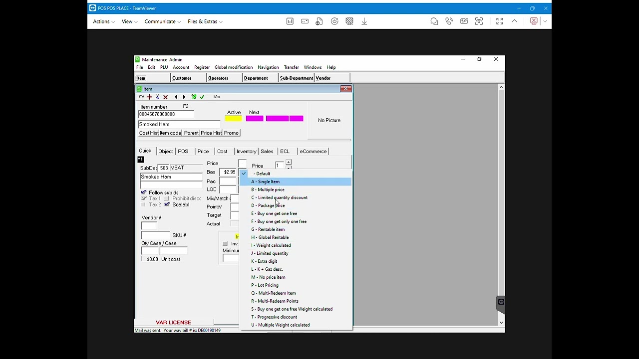 HOW TO: Add New or Change prices on items -Logivision Retail Software