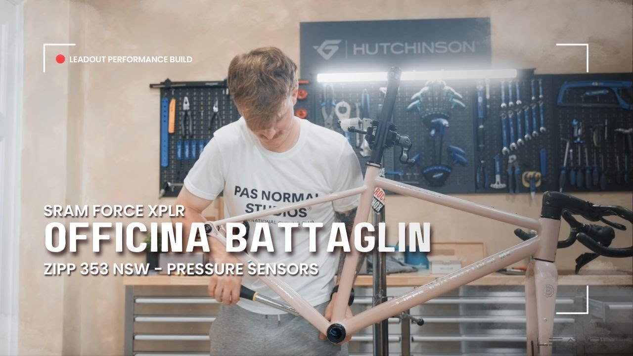 Dream Gravel Build: Officina Battaglin Matera x SRAM FORCE XPLR, ZIPP 353 NSW Pressure Sensor