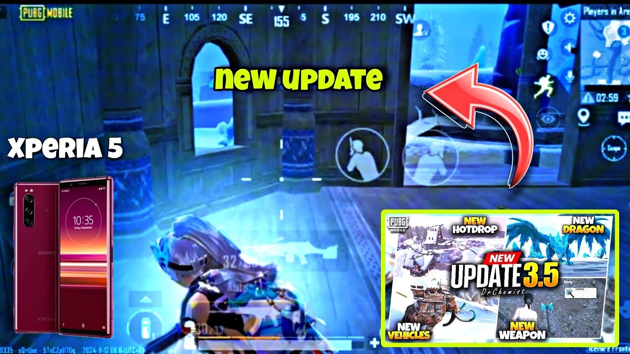 Sony Xperia 5 Lag in new update ??🥶 / Xperia 5 Pubg test in 2024 / Smooth + 60fps / Hotdrop Test !!